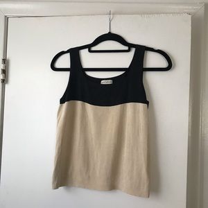 VINTAGE Ann Taylor Colorblock Tank